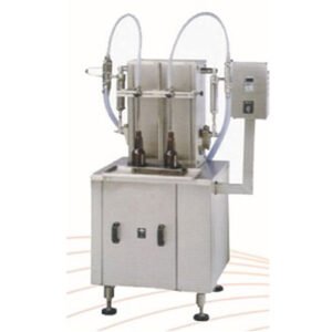 image of machpack's semi automatic liquid filling machine
